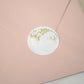 "Livia - Sticker" - Faire-part de mariage chic, élégant et romantique avec dorure or - Wedding stationery - Création Luxe Carterie Studio