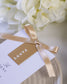 Lore - menu & marque - place - Menu - Luxe Carterie Studio