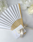 Louisa - Eventail (par lot) - Cadeaux d'invités - Lot de 10 - Luxe Carterie Studio