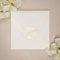 "Lucile - Sticker" - Faire-part de mariage chic, élégant et romantique avec dorure or - Wedding stationery - Création Luxe Carterie Studio