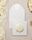 "Luna" - Faire-part de mariage chic, élégant et romantique avec dorure or - Wedding stationery - Création Luxe Carterie Studio
