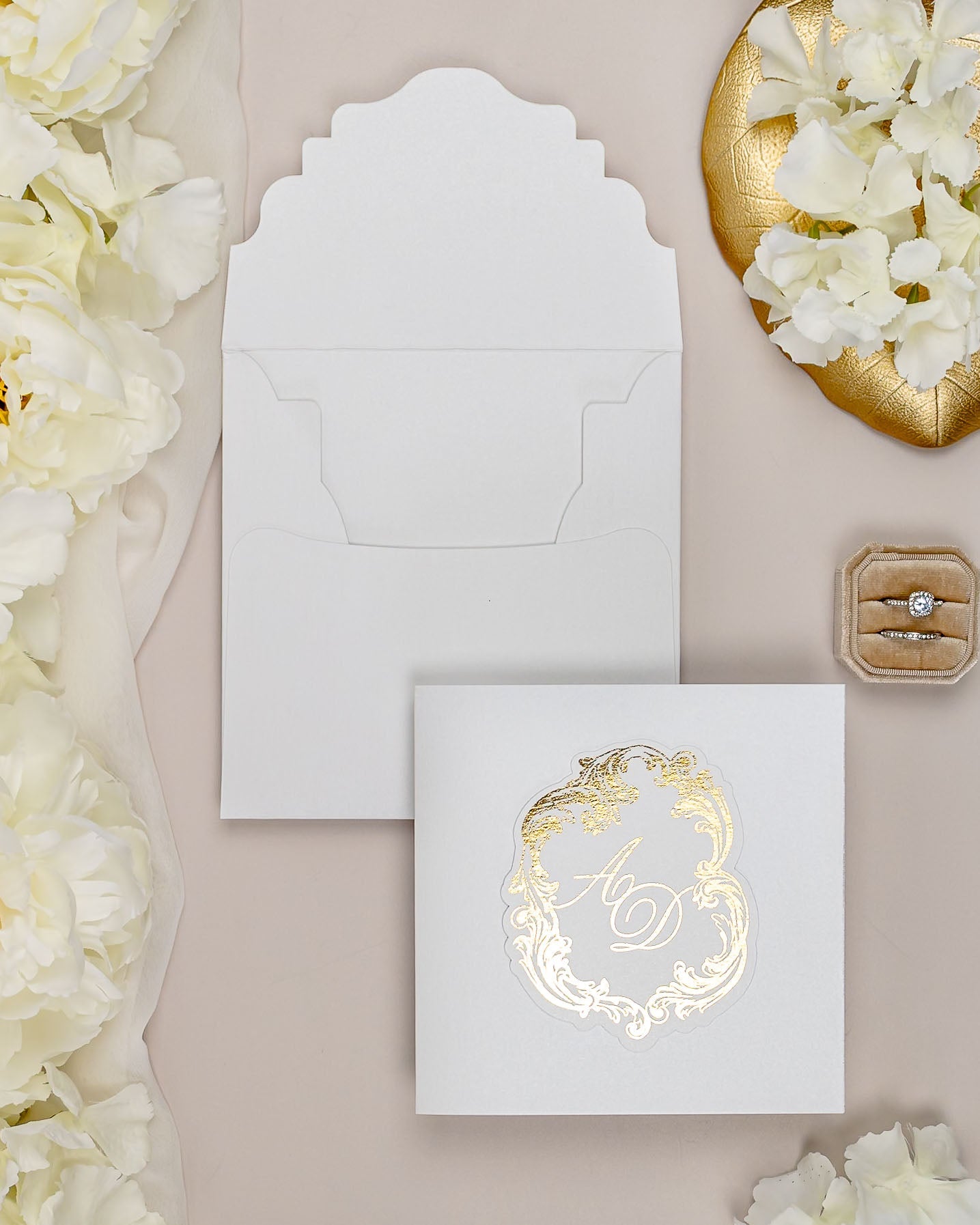 Luna - Faire - part - Faire - part seul - Sans enveloppe - Luxe Carterie Studio