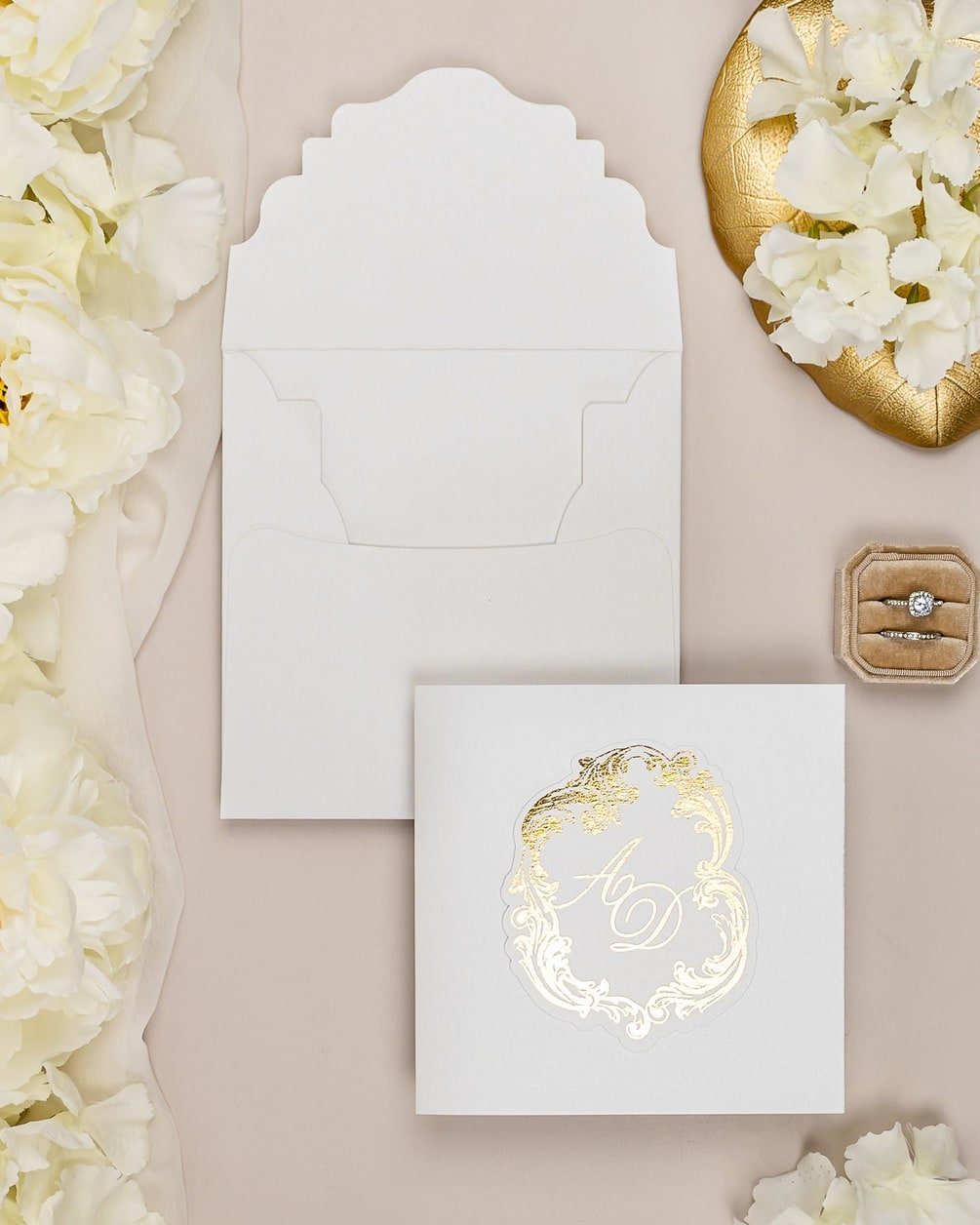 Luna - Echantillon - Faire - part - Luxe Carterie Studio
