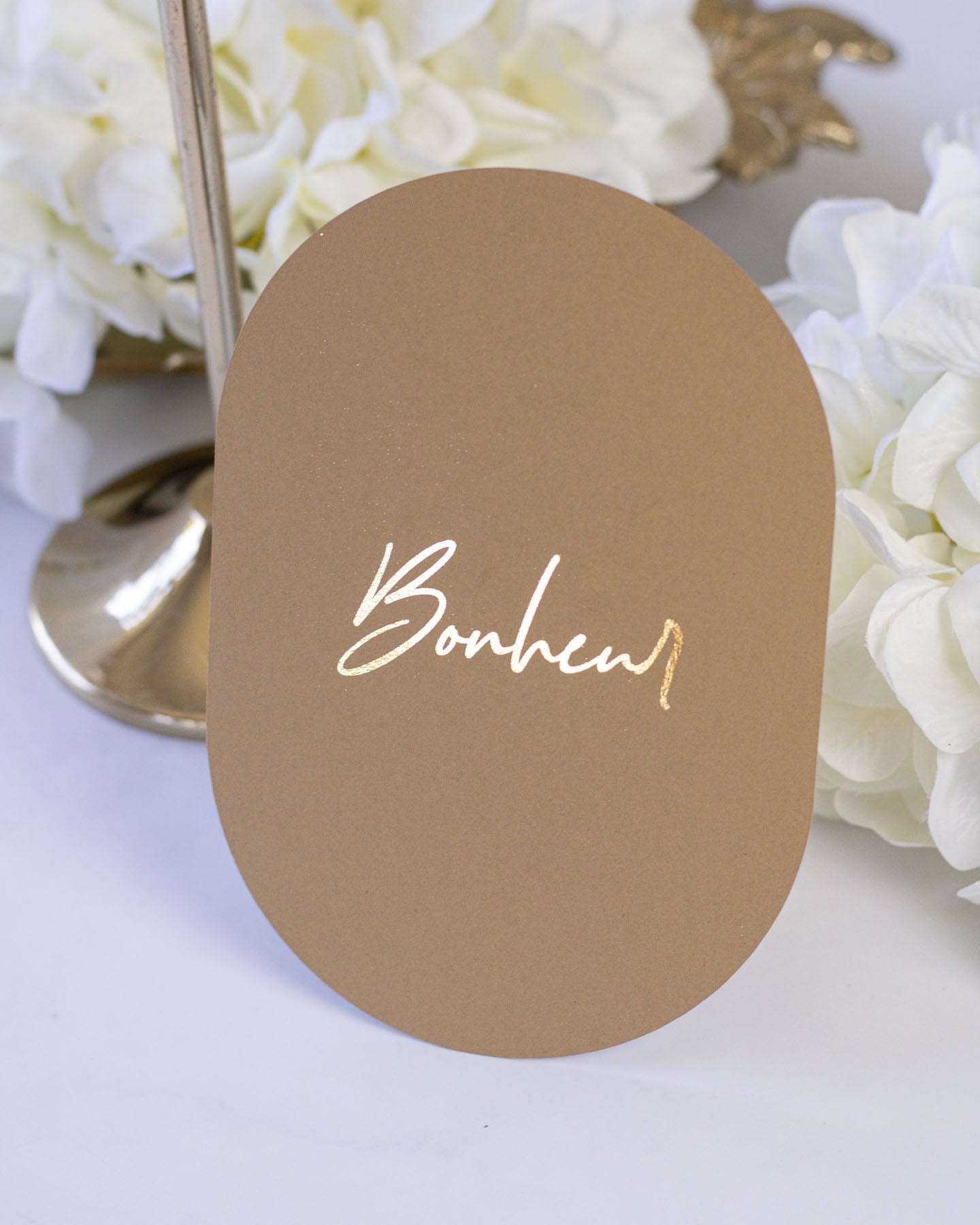 Lune - Nom de table - Nom de table - Luxe Carterie Studio