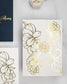 "Luz" - Faire-part de mariage chic, élégant et romantique avec dorure or - Wedding stationery - Création Luxe Carterie Studio