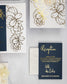 "Luz" - Faire-part de mariage chic, élégant et romantique avec dorure or - Wedding stationery - Création Luxe Carterie Studio