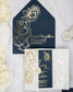 "Luz" - Faire-part de mariage chic, élégant et romantique avec dorure or - Wedding stationery - Création Luxe Carterie Studio