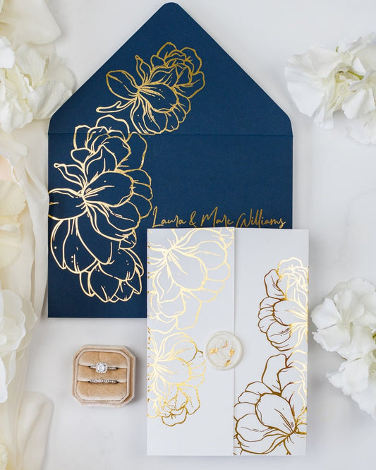 Luz - Echantillon - Faire - part - Luxe Carterie Studio
