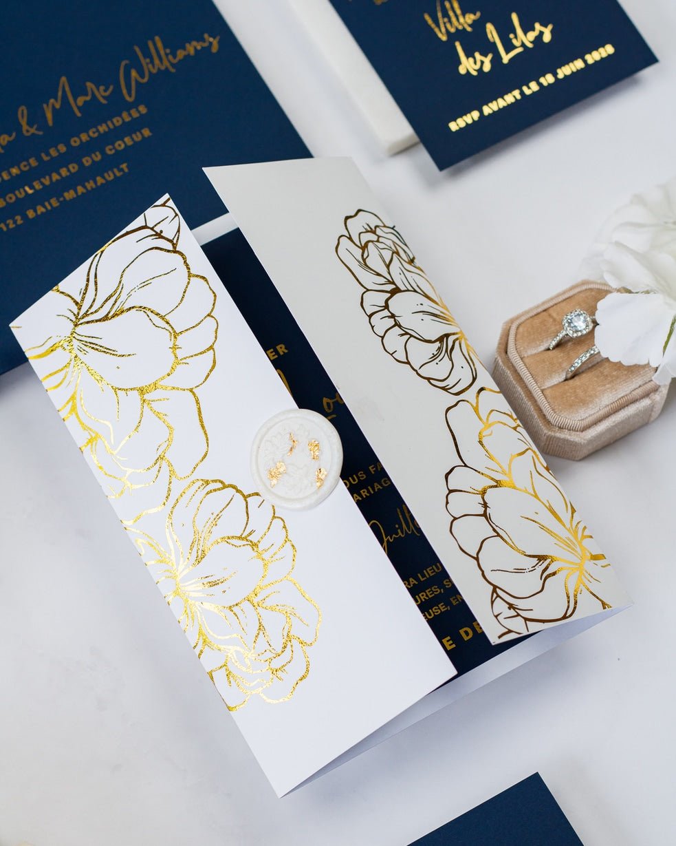 Luz - Echantillon - Faire - part - Luxe Carterie Studio