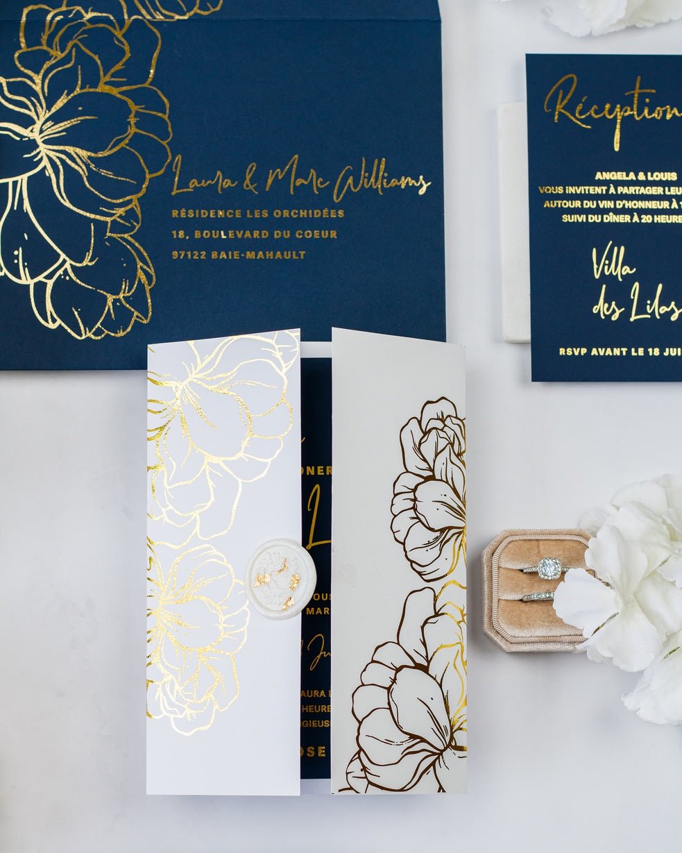 Luz - Echantillon - Faire - part - Luxe Carterie Studio
