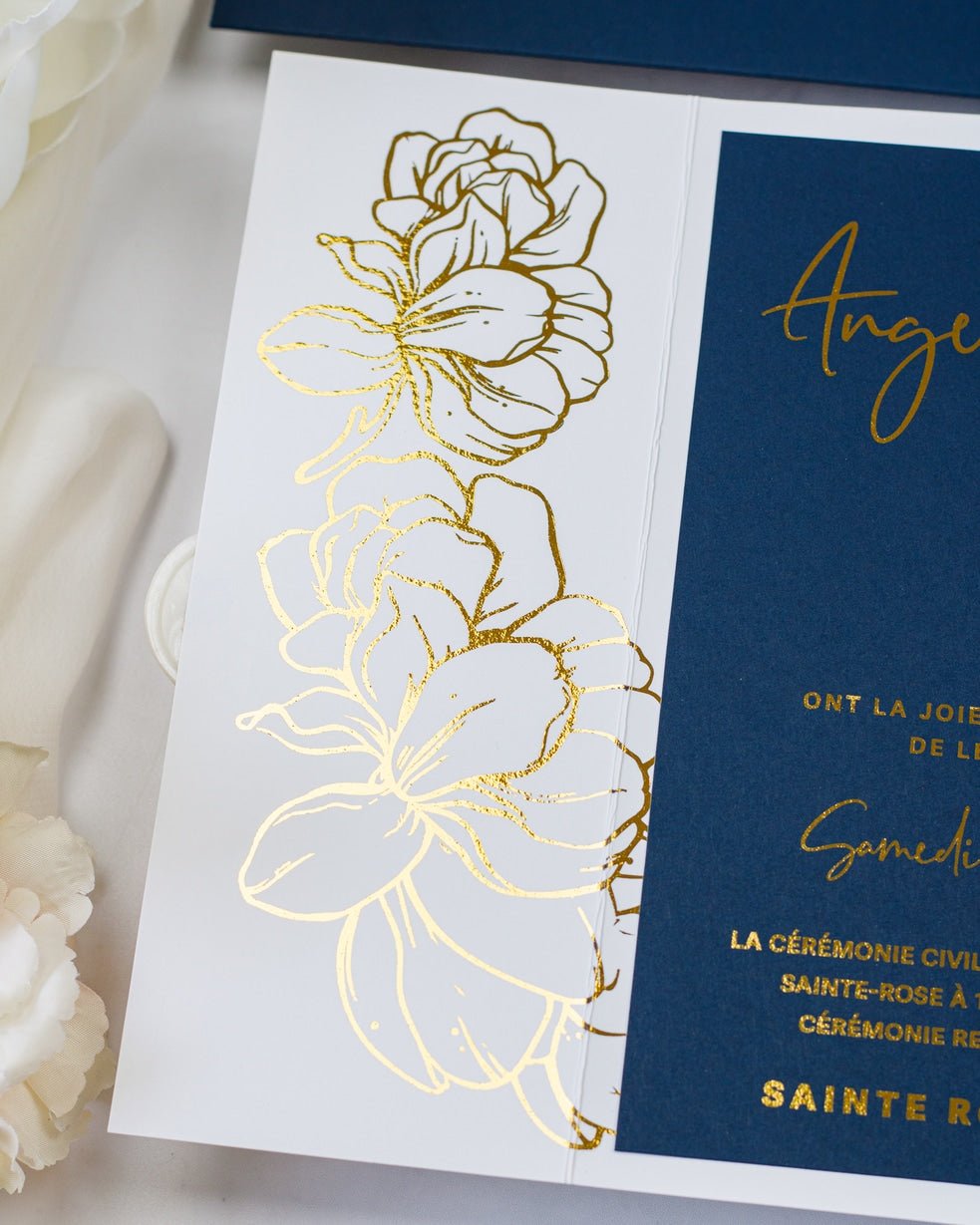 Luz - Echantillon - Faire - part - Luxe Carterie Studio