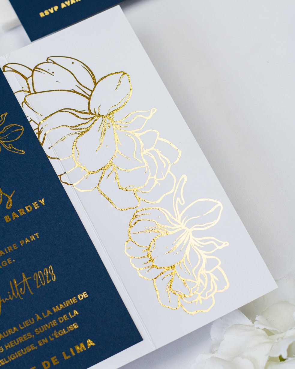 Luz - Echantillon - Faire - part - Luxe Carterie Studio