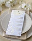 Luz - menu & marque - place - Menu - Luxe Carterie Studio