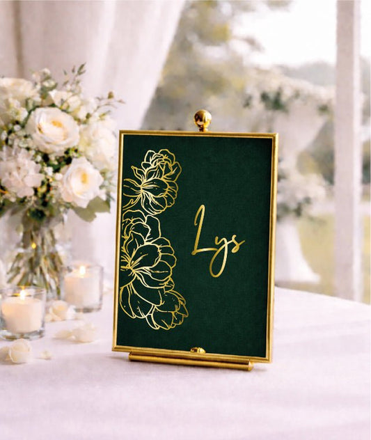 Luz - Nom de table - Nom de table - Luxe Carterie Studio