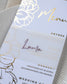 Luza - menu & marque - place - Menu - Luxe Carterie Studio