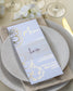 Luza - menu & marque - place - Menu - Luxe Carterie Studio