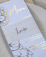 Luza - menu & marque - place - Menu - Luxe Carterie Studio