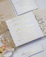 Lys - Echantillon - Faire - part - Luxe Carterie Studio