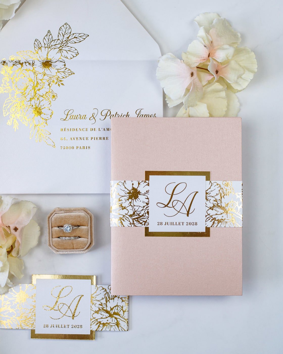 Madeline - Echantillon - Faire - part - Luxe Carterie Studio