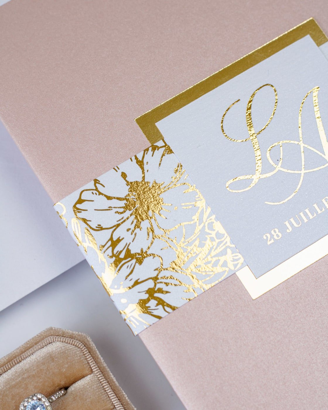 Madeline - Echantillon - Faire - part - Luxe Carterie Studio