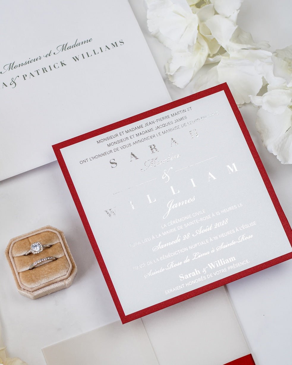 Maeva - Echantillon - Faire - part - Luxe Carterie Studio