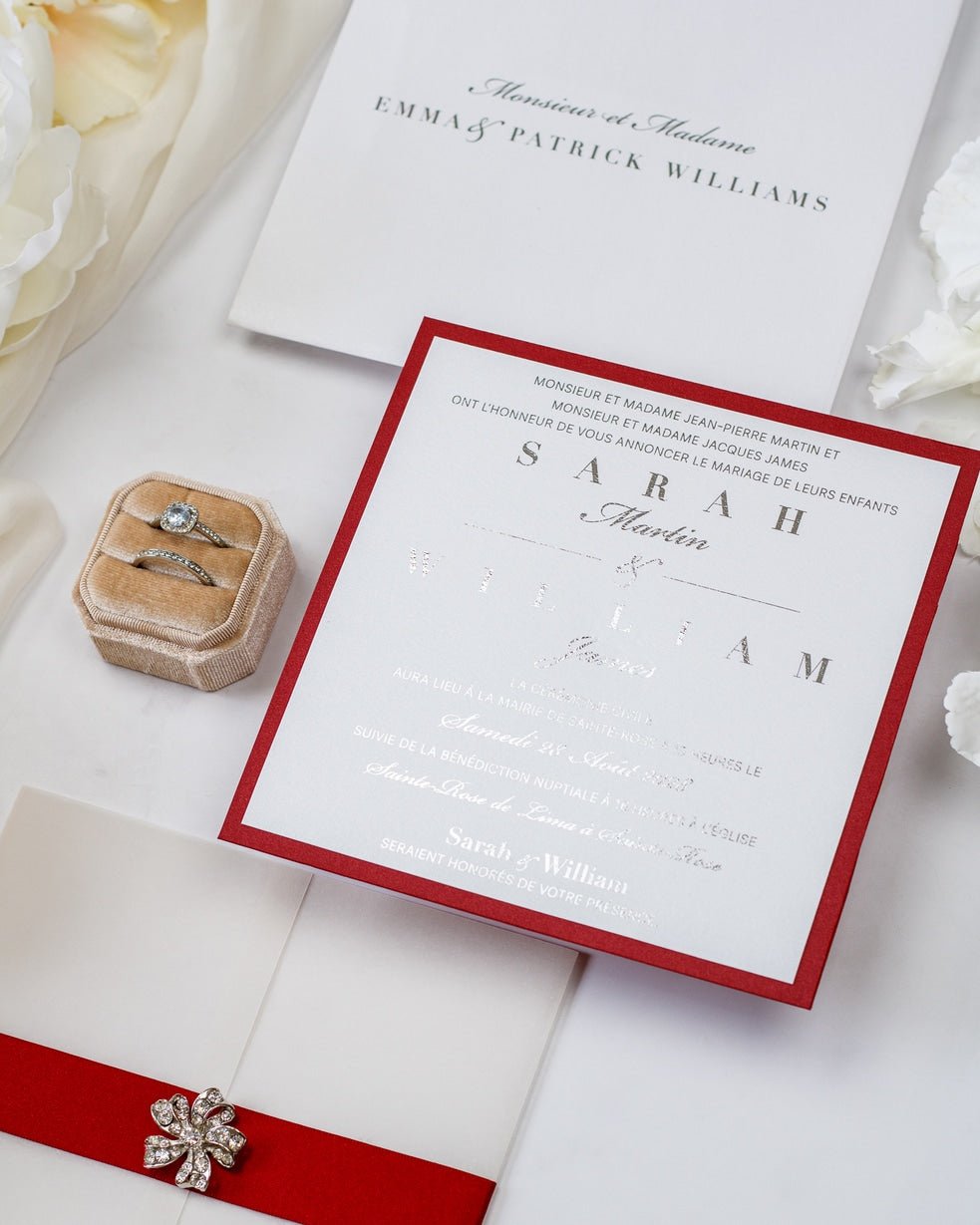 Maeva - Echantillon - Faire - part - Luxe Carterie Studio