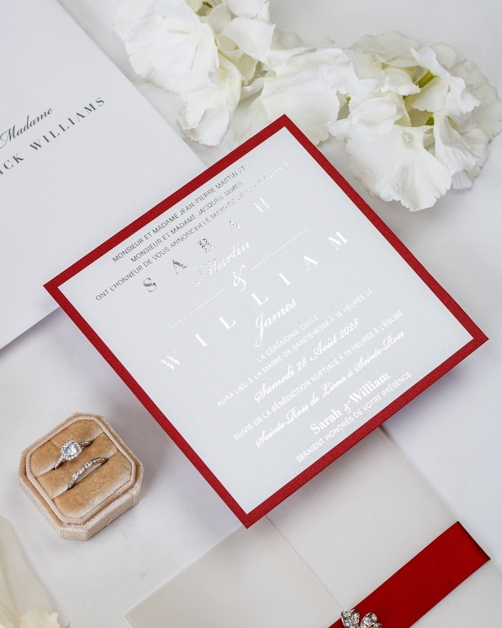 Maeva - Echantillon - Faire - part - Luxe Carterie Studio