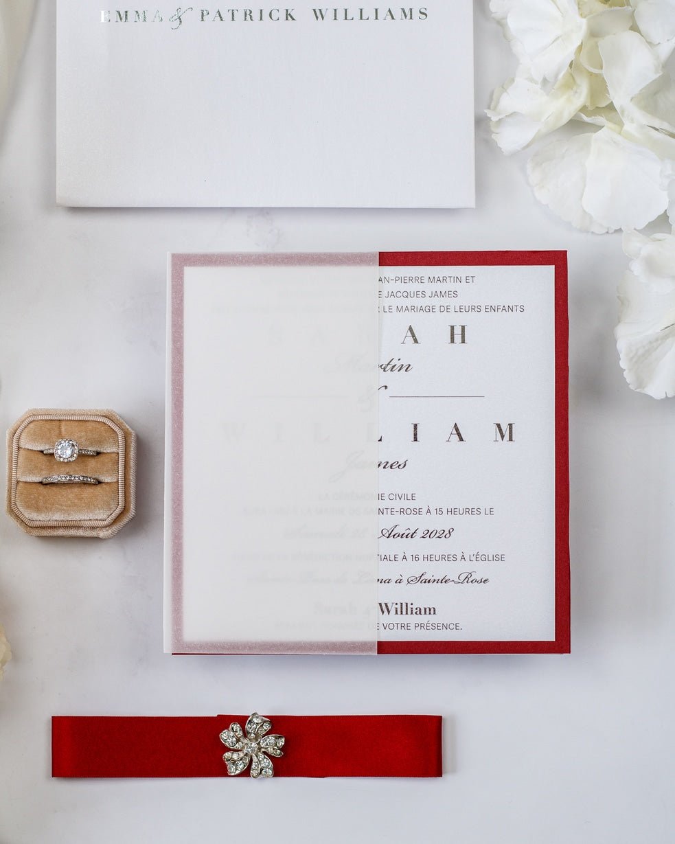 Maeva - Echantillon - Faire - part - Luxe Carterie Studio