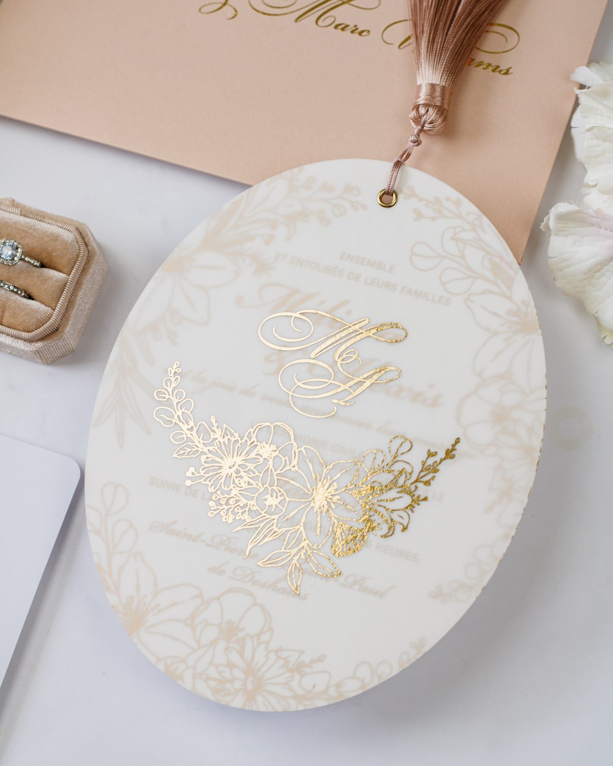 Malla - Echantillon - Faire - part - Luxe Carterie Studio