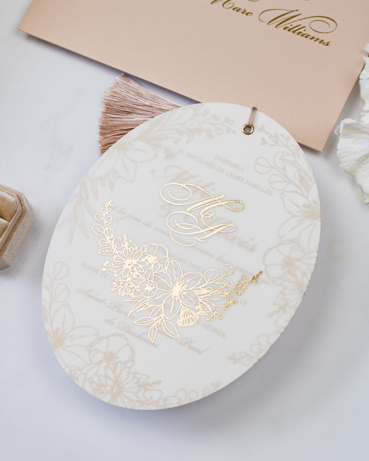 Malla - Echantillon - Faire - part - Luxe Carterie Studio
