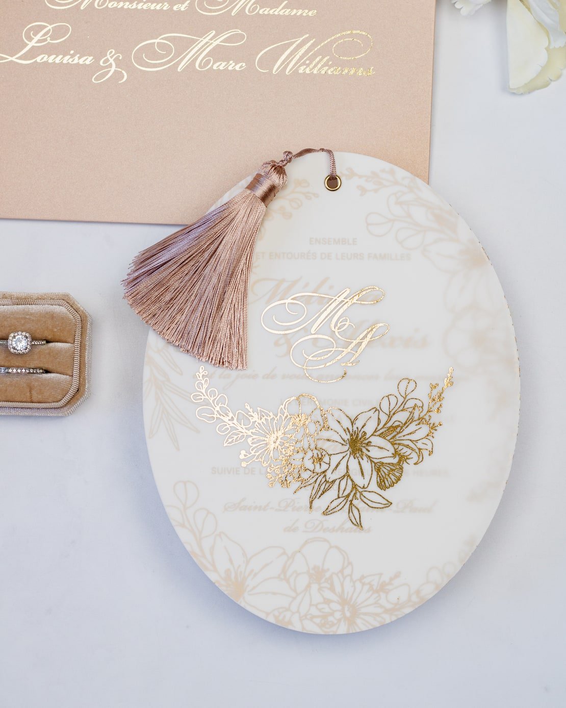 Malla - Echantillon - Faire - part - Luxe Carterie Studio