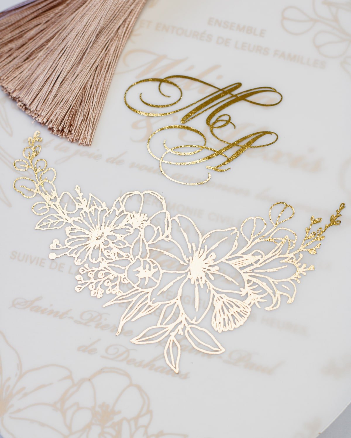 Malla - Echantillon - Faire - part - Luxe Carterie Studio