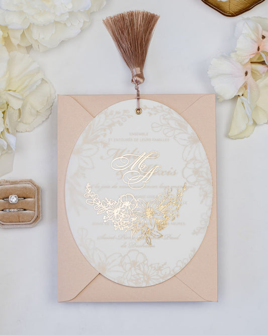 Malla - Echantillon - Faire - part - Luxe Carterie Studio