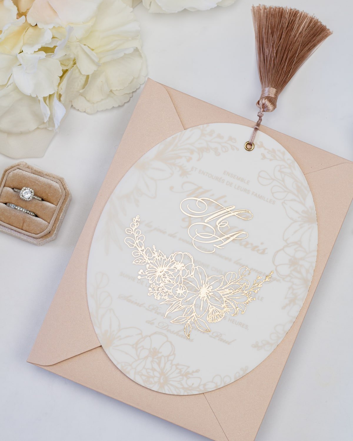 Malla - Echantillon - Faire - part - Luxe Carterie Studio