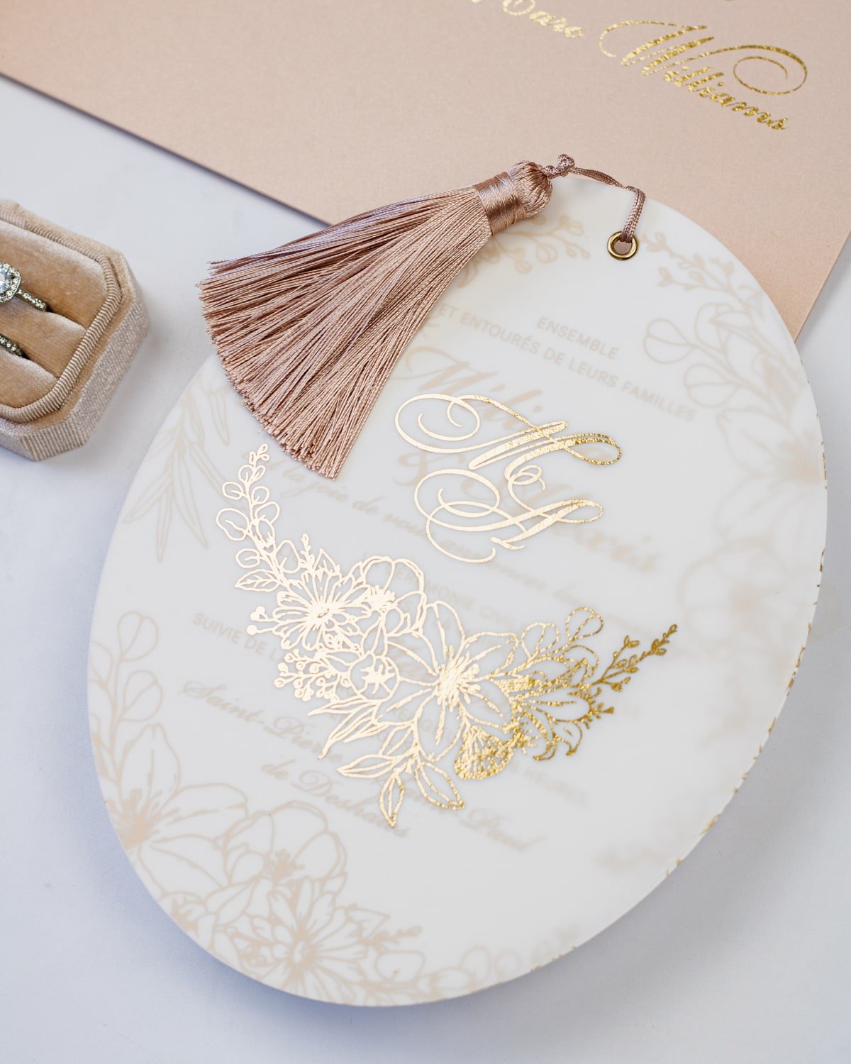 Malla - Echantillon - Faire - part - Luxe Carterie Studio