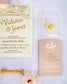 "Manon" - Faire-part de mariage chic, élégant et romantique avec dorure or - Wedding stationery - Création Luxe Carterie Studio