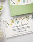 "Maud" - Faire-part de mariage fleuris élégant et romantique avec dorure or et wax seal – Wedding stationery - Création Luxe Carterie Studio