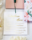 Mélia - Echantillon - Faire - part - Luxe Carterie Studio