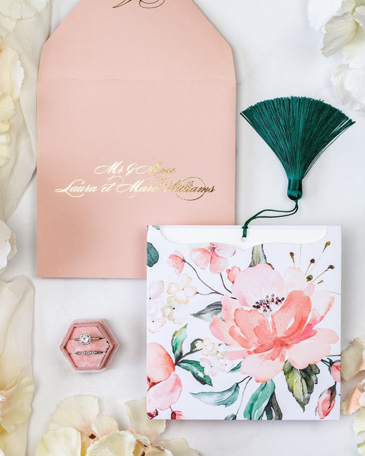 Mélia - Echantillon - Faire - part - Luxe Carterie Studio