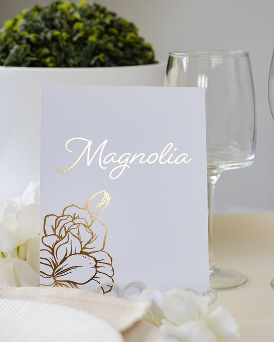 Jonquille - Nom de table