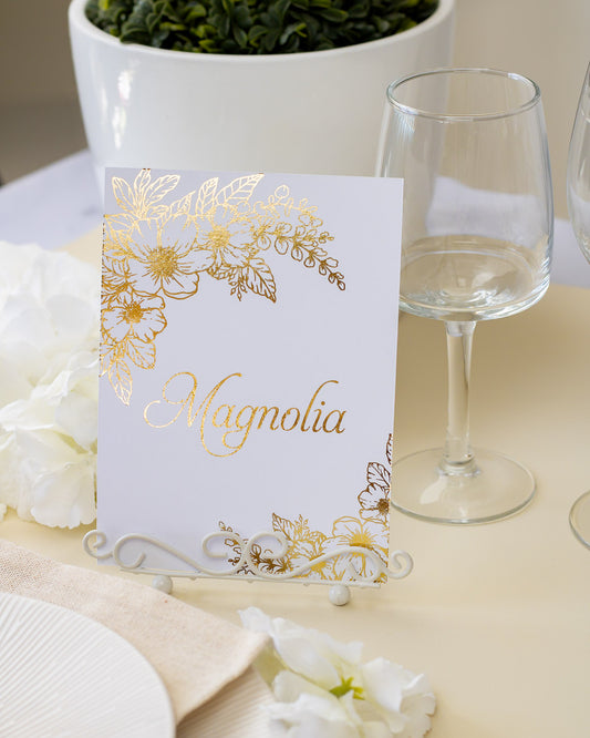 Jasmin - Nom de table