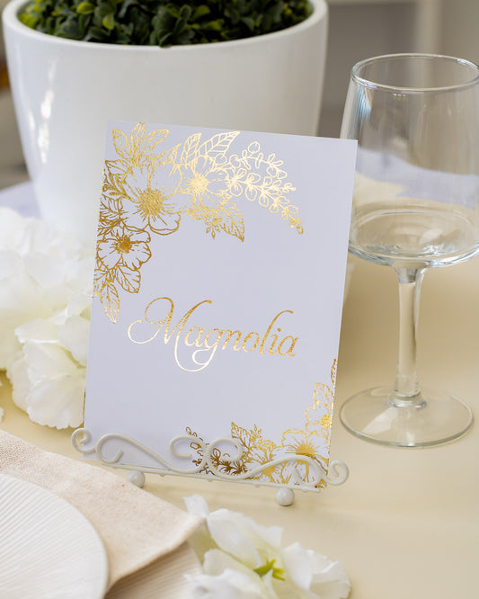 Jasmin - Nom de table