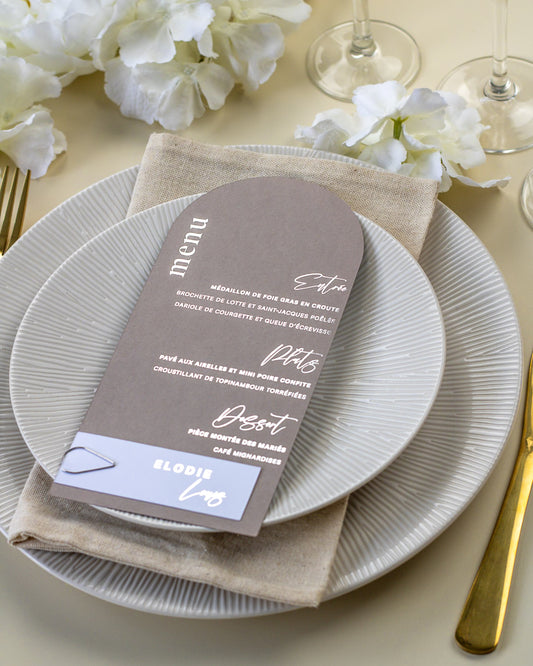 Nessa - menu & marque-place