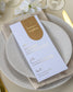 Mia - menu & marque - place - Menu - Luxe Carterie Studio