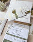 Mila - Passeport - Faire - part - Sans pochette - Aucune enveloppe - Luxe Carterie Studio
