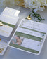 Mila - Passeport - Faire - part - Sans pochette - Aucune enveloppe - Luxe Carterie Studio