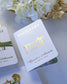 Mila - Passeport - Faire - part - Sans pochette - Aucune enveloppe - Luxe Carterie Studio