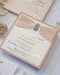 Myosotis - Echantillon - Faire - part - Luxe Carterie Studio