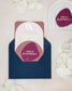 "Nacre" - Faire-part de mariage moderne, chic et élégant avec dorure or – Wedding stationery - Création Luxe Carterie Studio