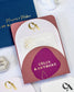 Nacre - Faire - part - Sans enveloppe - Luxe Carterie Studio